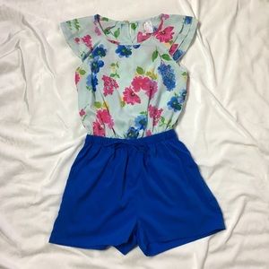 Floral Romper